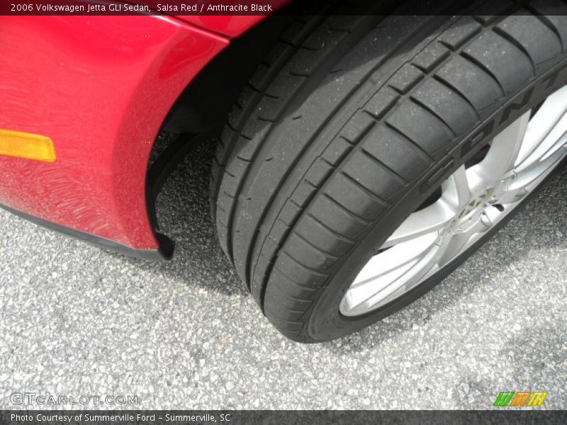 Salsa Red / Anthracite Black 2006 Volkswagen Jetta GLI Sedan