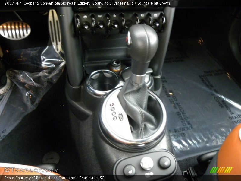 Sparkling Silver Metallic / Lounge Malt Brown 2007 Mini Cooper S Convertible Sidewalk Edition