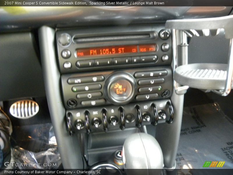 Sparkling Silver Metallic / Lounge Malt Brown 2007 Mini Cooper S Convertible Sidewalk Edition
