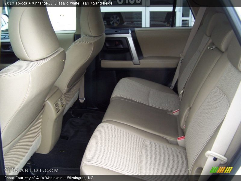 Blizzard White Pearl / Sand Beige 2010 Toyota 4Runner SR5
