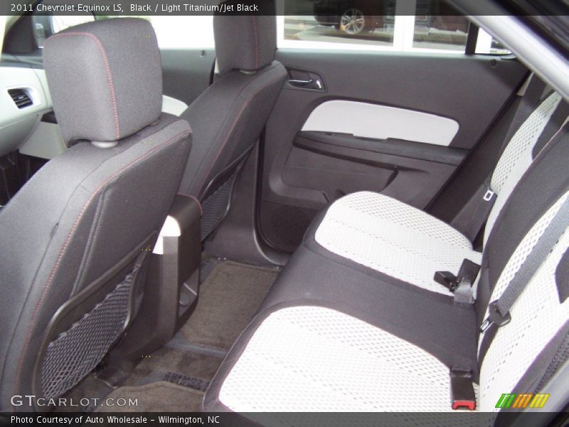 Black / Light Titanium/Jet Black 2011 Chevrolet Equinox LS