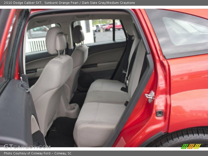 Sunburst Orange Pearl / Dark Slate Gray/Medium Graystone 2010 Dodge Caliber SXT