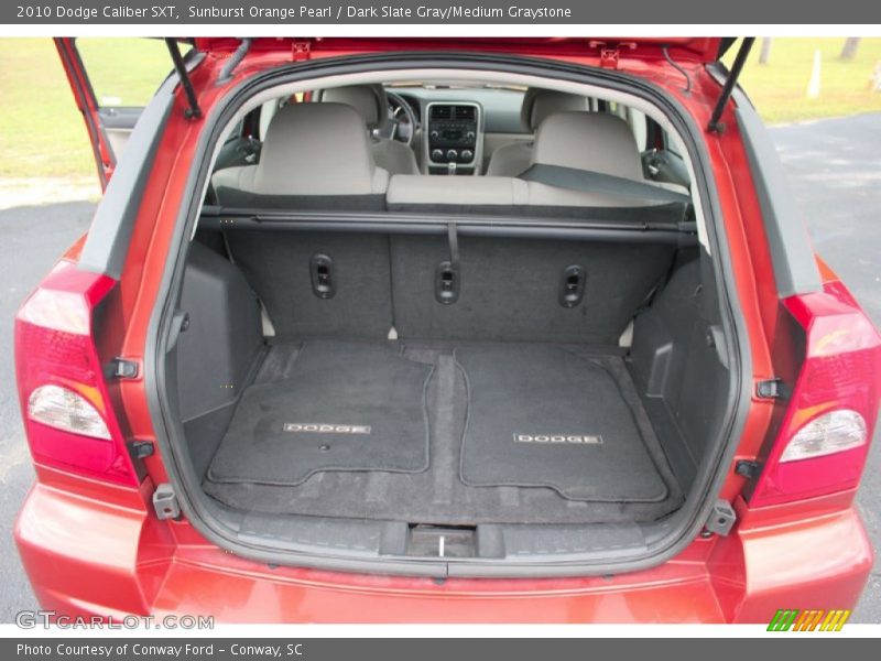 Sunburst Orange Pearl / Dark Slate Gray/Medium Graystone 2010 Dodge Caliber SXT