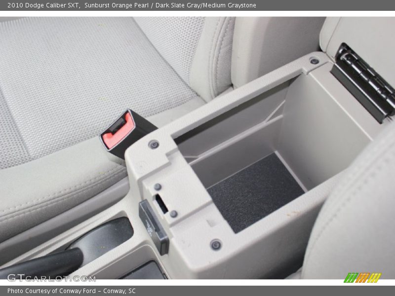 Sunburst Orange Pearl / Dark Slate Gray/Medium Graystone 2010 Dodge Caliber SXT