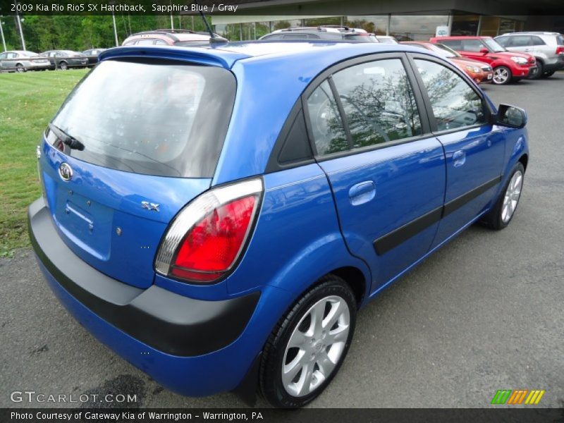  2009 Rio Rio5 SX Hatchback Sapphire Blue