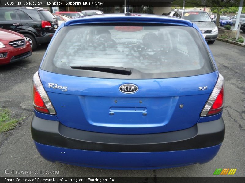  2009 Rio Rio5 SX Hatchback Sapphire Blue