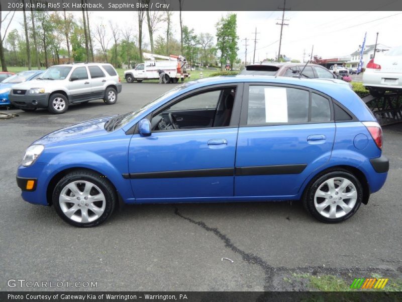  2009 Rio Rio5 SX Hatchback Sapphire Blue