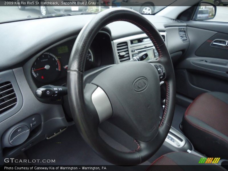  2009 Rio Rio5 SX Hatchback Steering Wheel