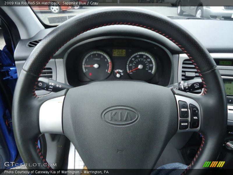  2009 Rio Rio5 SX Hatchback Steering Wheel