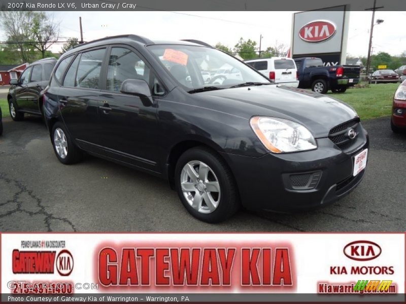 Urban Gray / Gray 2007 Kia Rondo LX V6