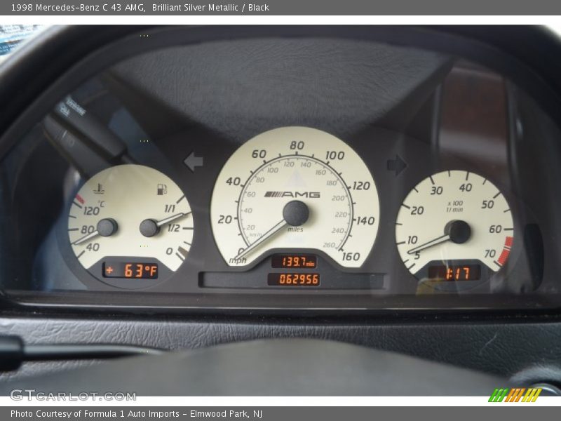  1998 C 43 AMG 43 AMG Gauges