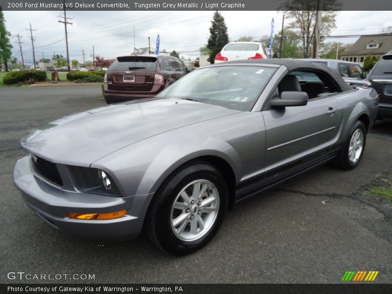 Tungsten Grey Metallic / Light Graphite 2006 Ford Mustang V6 Deluxe Convertible