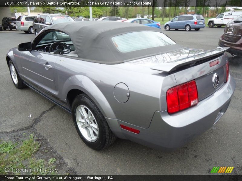 Tungsten Grey Metallic / Light Graphite 2006 Ford Mustang V6 Deluxe Convertible