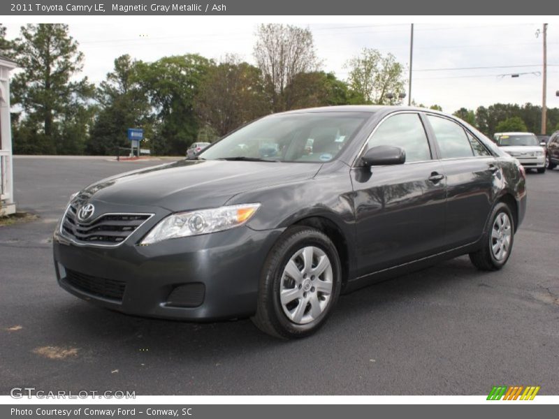 Magnetic Gray Metallic / Ash 2011 Toyota Camry LE