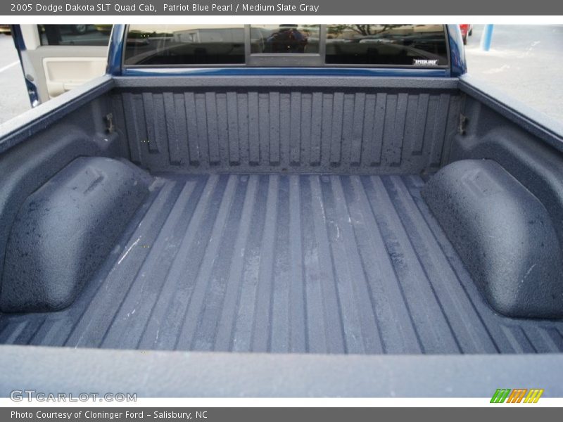 Patriot Blue Pearl / Medium Slate Gray 2005 Dodge Dakota SLT Quad Cab