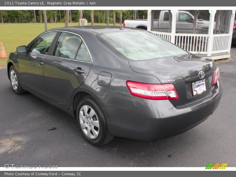 Magnetic Gray Metallic / Ash 2011 Toyota Camry LE