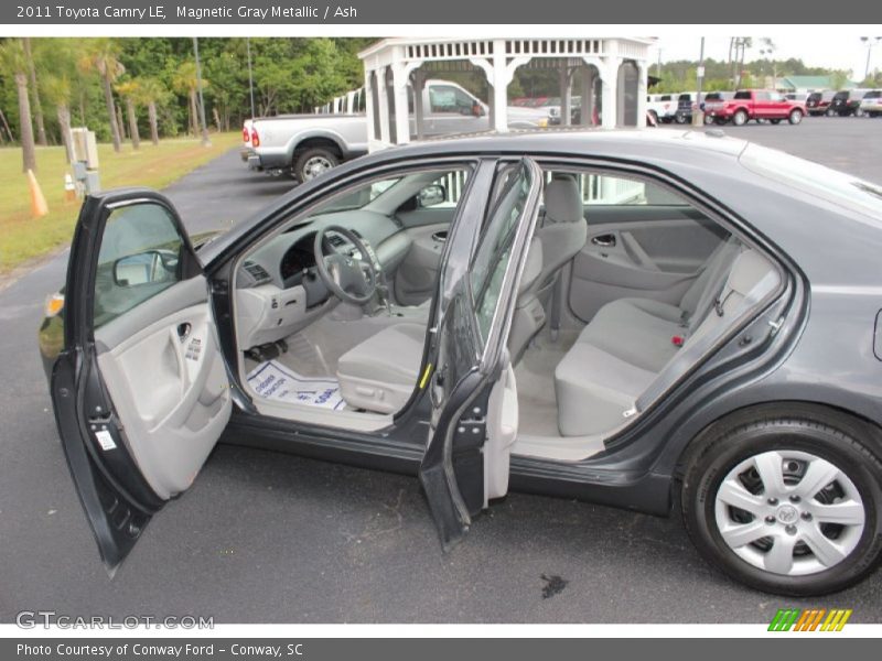Magnetic Gray Metallic / Ash 2011 Toyota Camry LE