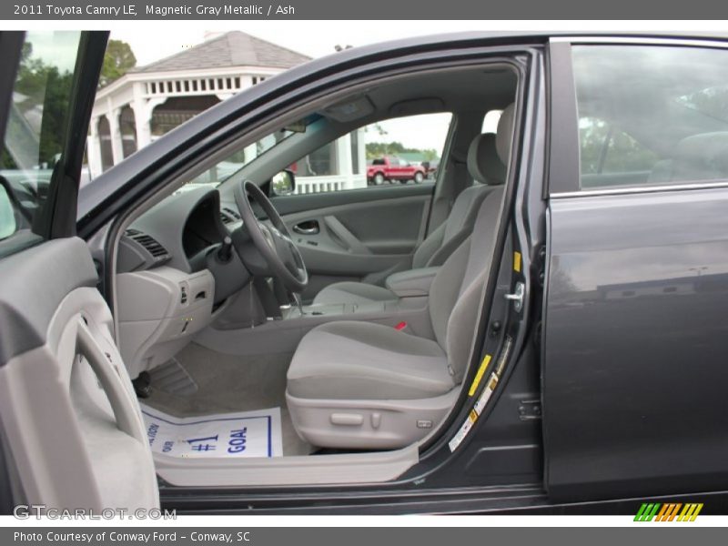 Magnetic Gray Metallic / Ash 2011 Toyota Camry LE