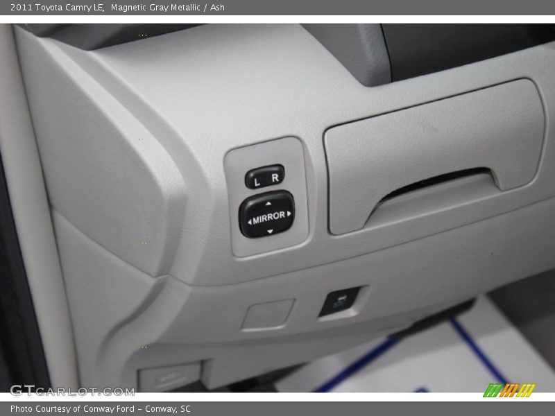 Magnetic Gray Metallic / Ash 2011 Toyota Camry LE
