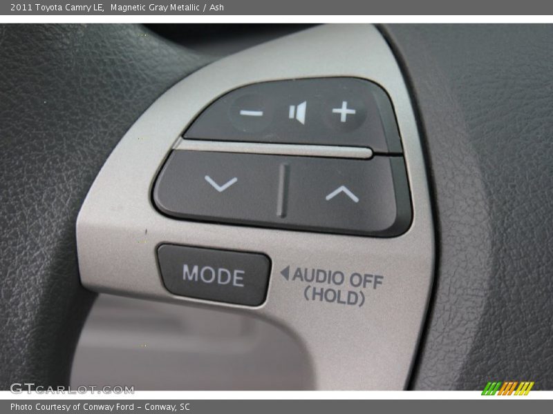 Magnetic Gray Metallic / Ash 2011 Toyota Camry LE