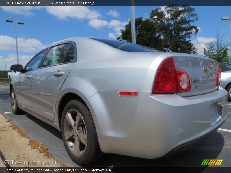 Silver Ice Metallic / Ebony 2011 Chevrolet Malibu LT