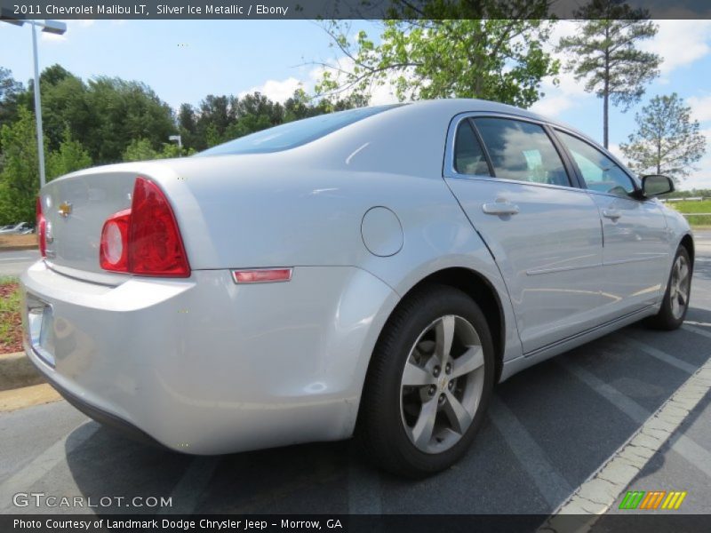 Silver Ice Metallic / Ebony 2011 Chevrolet Malibu LT
