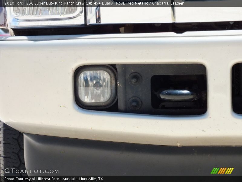 Royal Red Metallic / Chaparral Leather 2010 Ford F350 Super Duty King Ranch Crew Cab 4x4 Dually