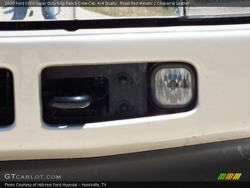 Royal Red Metallic / Chaparral Leather 2010 Ford F350 Super Duty King Ranch Crew Cab 4x4 Dually