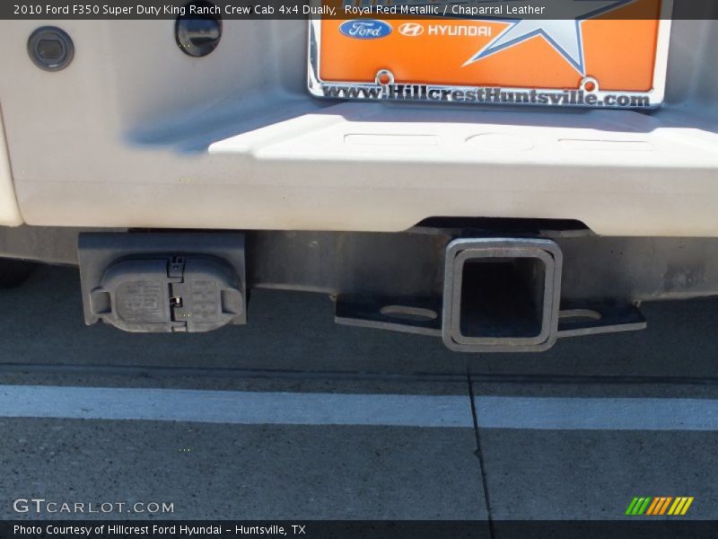 Royal Red Metallic / Chaparral Leather 2010 Ford F350 Super Duty King Ranch Crew Cab 4x4 Dually