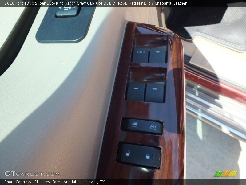 Royal Red Metallic / Chaparral Leather 2010 Ford F350 Super Duty King Ranch Crew Cab 4x4 Dually
