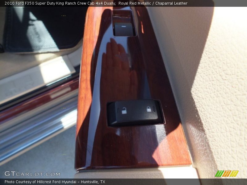 Royal Red Metallic / Chaparral Leather 2010 Ford F350 Super Duty King Ranch Crew Cab 4x4 Dually