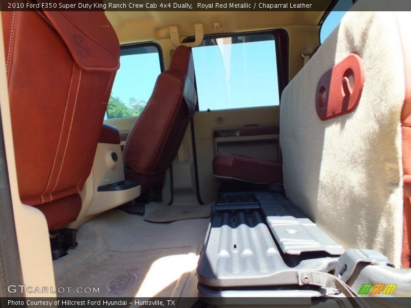 Royal Red Metallic / Chaparral Leather 2010 Ford F350 Super Duty King Ranch Crew Cab 4x4 Dually