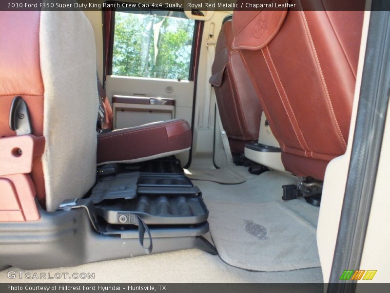 Royal Red Metallic / Chaparral Leather 2010 Ford F350 Super Duty King Ranch Crew Cab 4x4 Dually