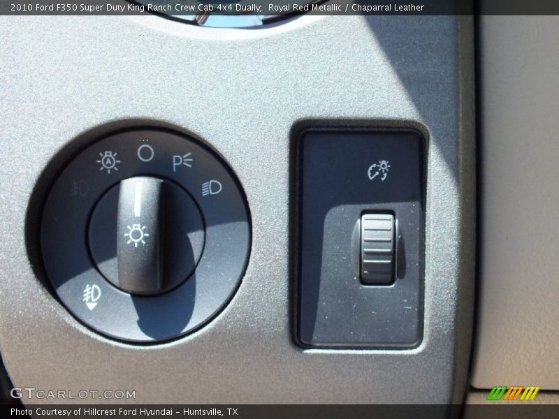 Royal Red Metallic / Chaparral Leather 2010 Ford F350 Super Duty King Ranch Crew Cab 4x4 Dually