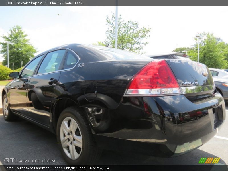 Black / Ebony Black 2008 Chevrolet Impala LS