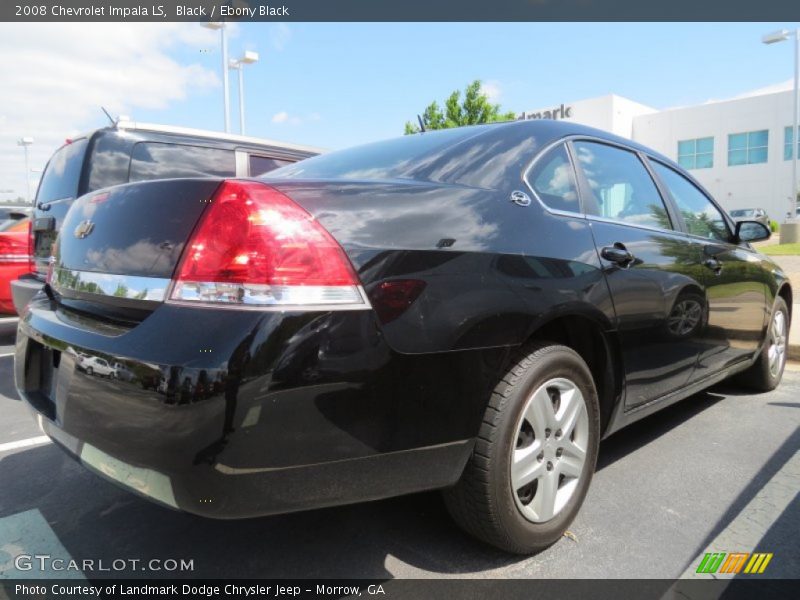 Black / Ebony Black 2008 Chevrolet Impala LS