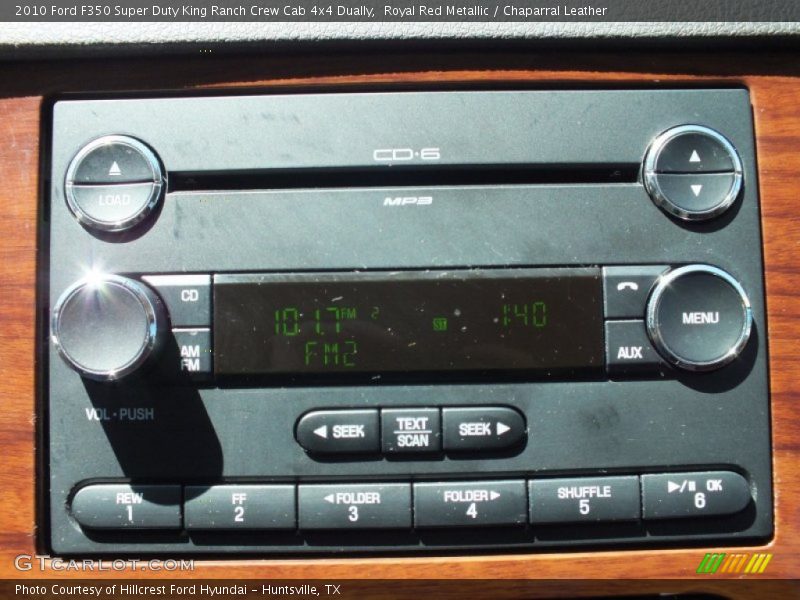 Royal Red Metallic / Chaparral Leather 2010 Ford F350 Super Duty King Ranch Crew Cab 4x4 Dually