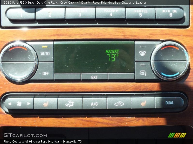 Royal Red Metallic / Chaparral Leather 2010 Ford F350 Super Duty King Ranch Crew Cab 4x4 Dually