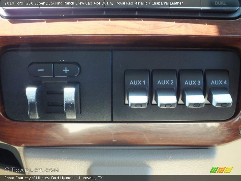 Royal Red Metallic / Chaparral Leather 2010 Ford F350 Super Duty King Ranch Crew Cab 4x4 Dually