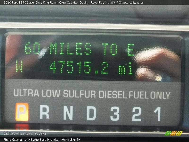 Royal Red Metallic / Chaparral Leather 2010 Ford F350 Super Duty King Ranch Crew Cab 4x4 Dually