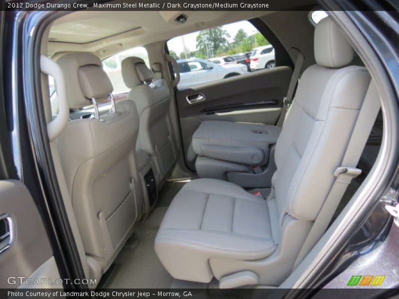 Maximum Steel Metallic / Dark Graystone/Medium Graystone 2012 Dodge Durango Crew