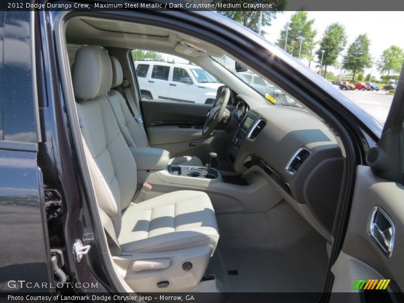 Maximum Steel Metallic / Dark Graystone/Medium Graystone 2012 Dodge Durango Crew
