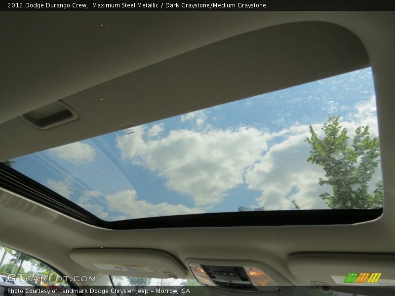 Maximum Steel Metallic / Dark Graystone/Medium Graystone 2012 Dodge Durango Crew
