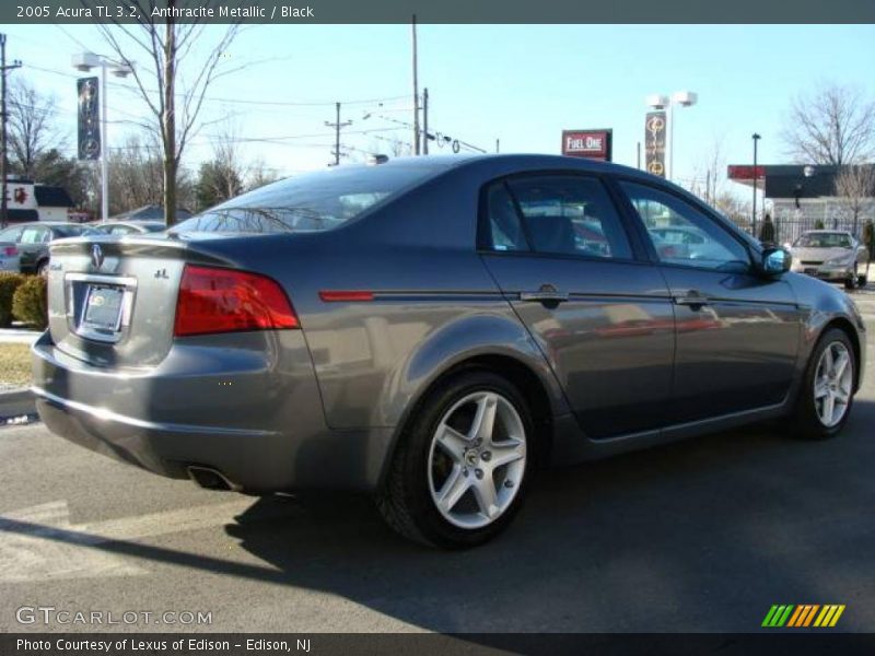 Anthracite Metallic / Black 2005 Acura TL 3.2