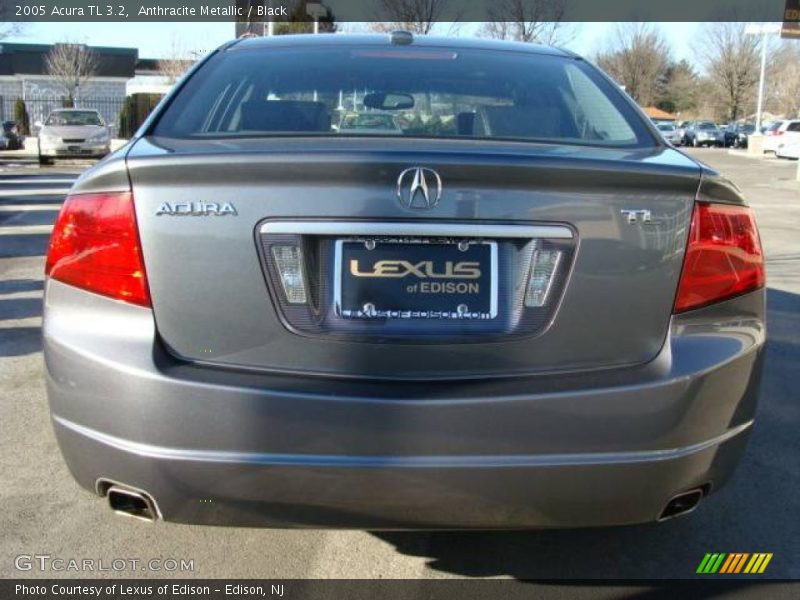 Anthracite Metallic / Black 2005 Acura TL 3.2
