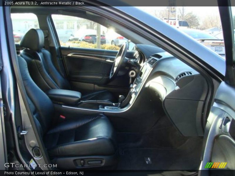 Anthracite Metallic / Black 2005 Acura TL 3.2