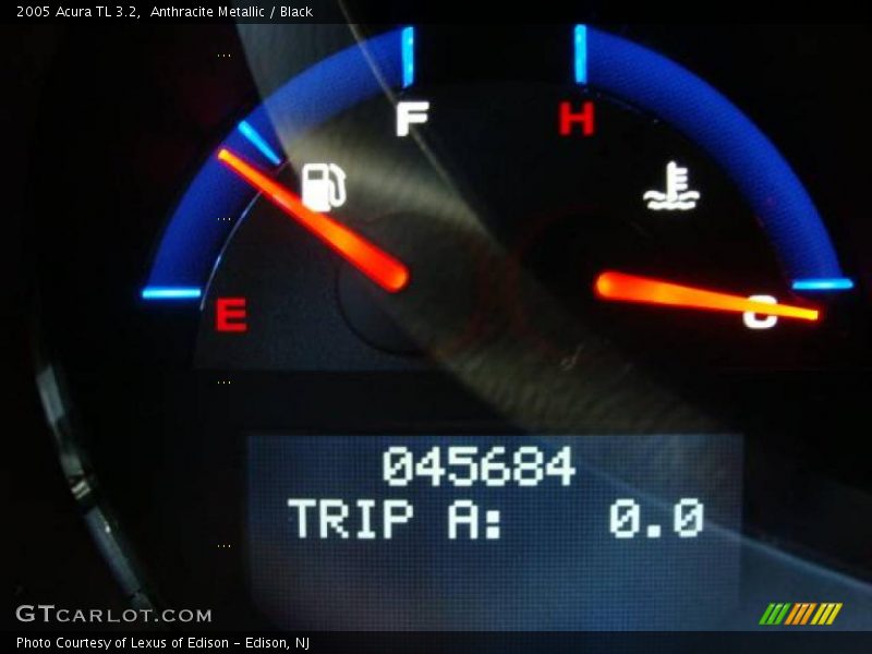 Anthracite Metallic / Black 2005 Acura TL 3.2