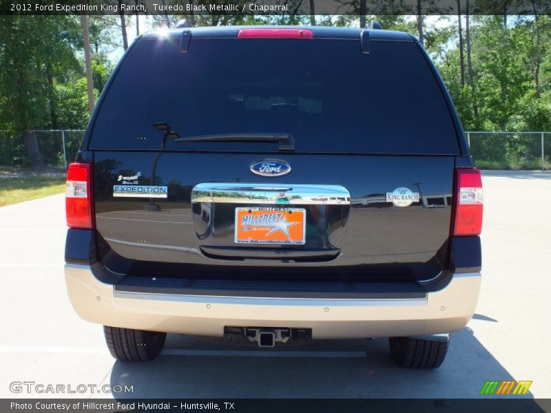 Tuxedo Black Metallic / Chaparral 2012 Ford Expedition King Ranch