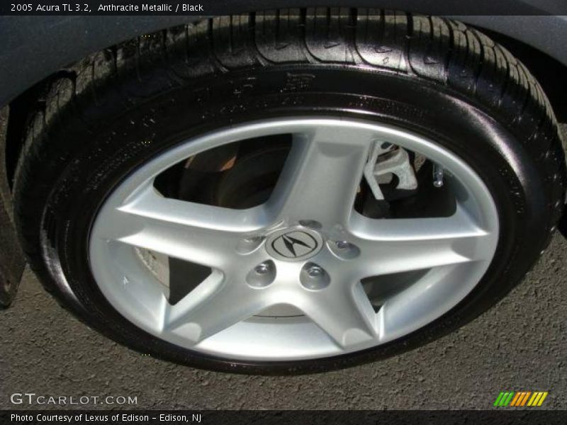 Anthracite Metallic / Black 2005 Acura TL 3.2