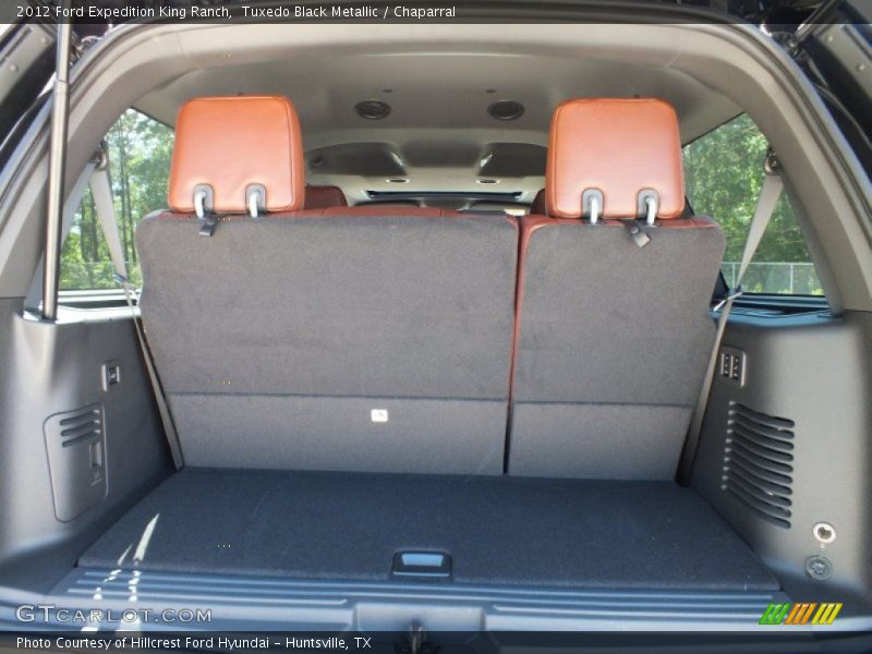 Tuxedo Black Metallic / Chaparral 2012 Ford Expedition King Ranch